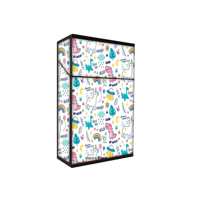 جعبه سیگار طرح دایناسور کد 485