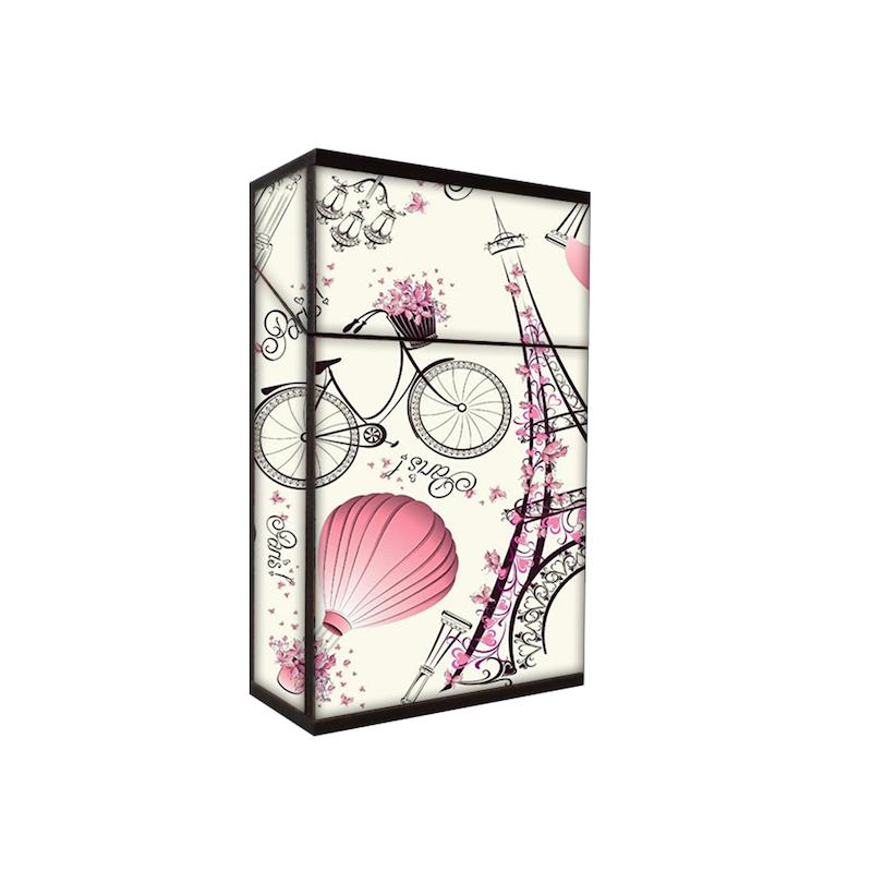 جعبه سیگار طرح پاریس کد 492