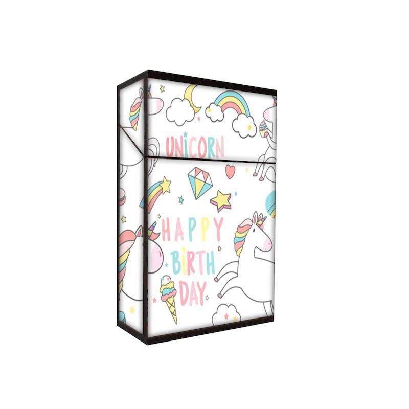 جعبه سیگار طرح یونیکورن کد 498