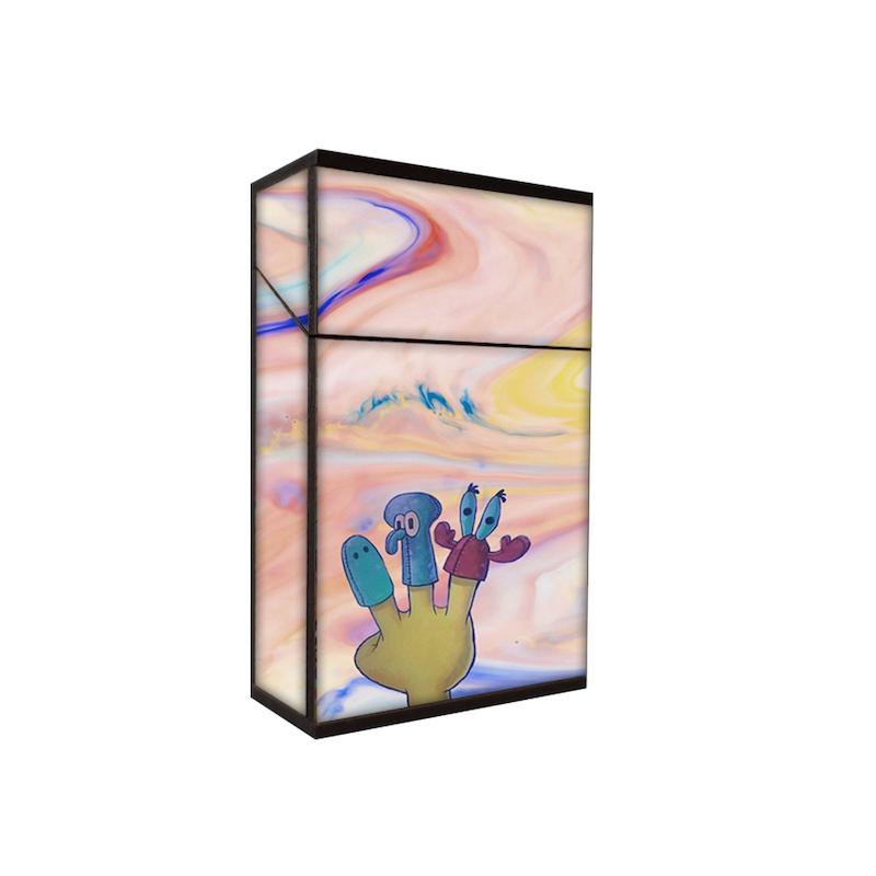 جعبه سیگار طرح باب اسفنجی کد 504