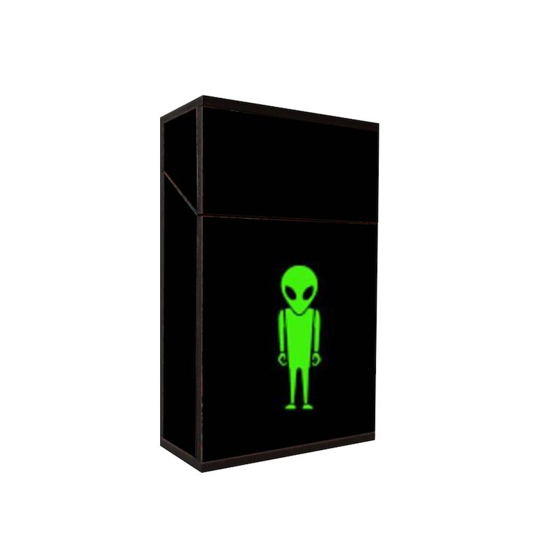 جعبه سیگار طرح آدم فضایی کد 507