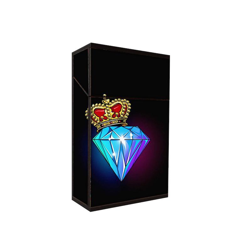 جعبه سیگار طرح الماس کد 514