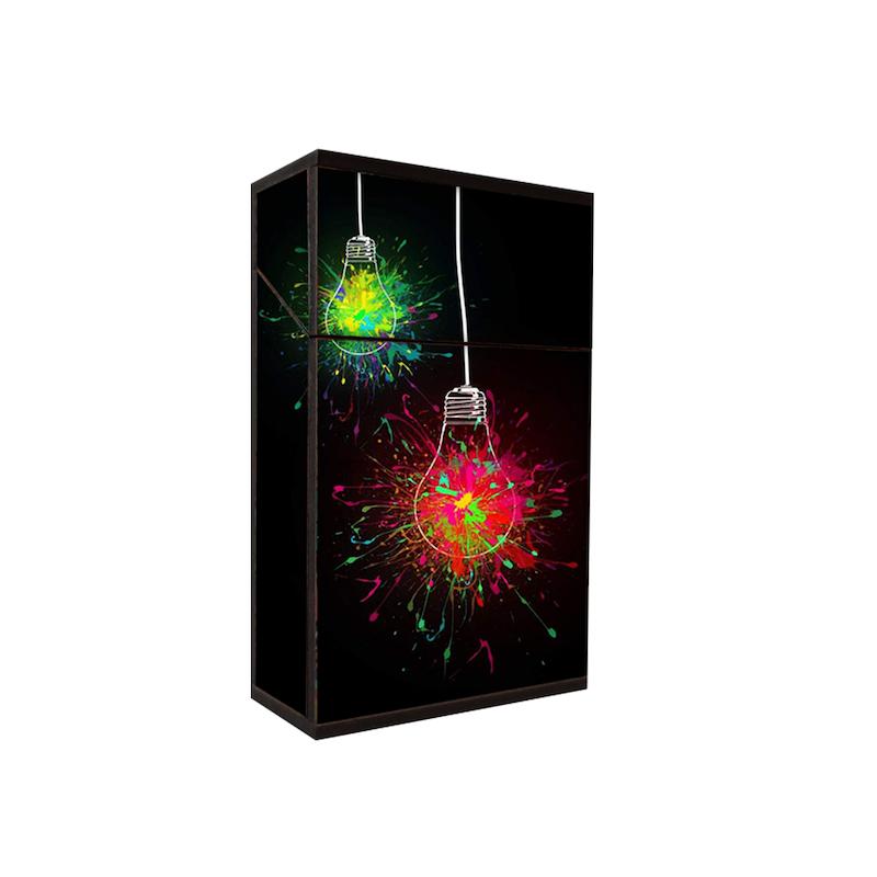 جعبه سیگار طرح لامپ کد 515