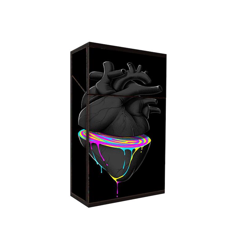 جعبه سیگار طرح قلب کد 516