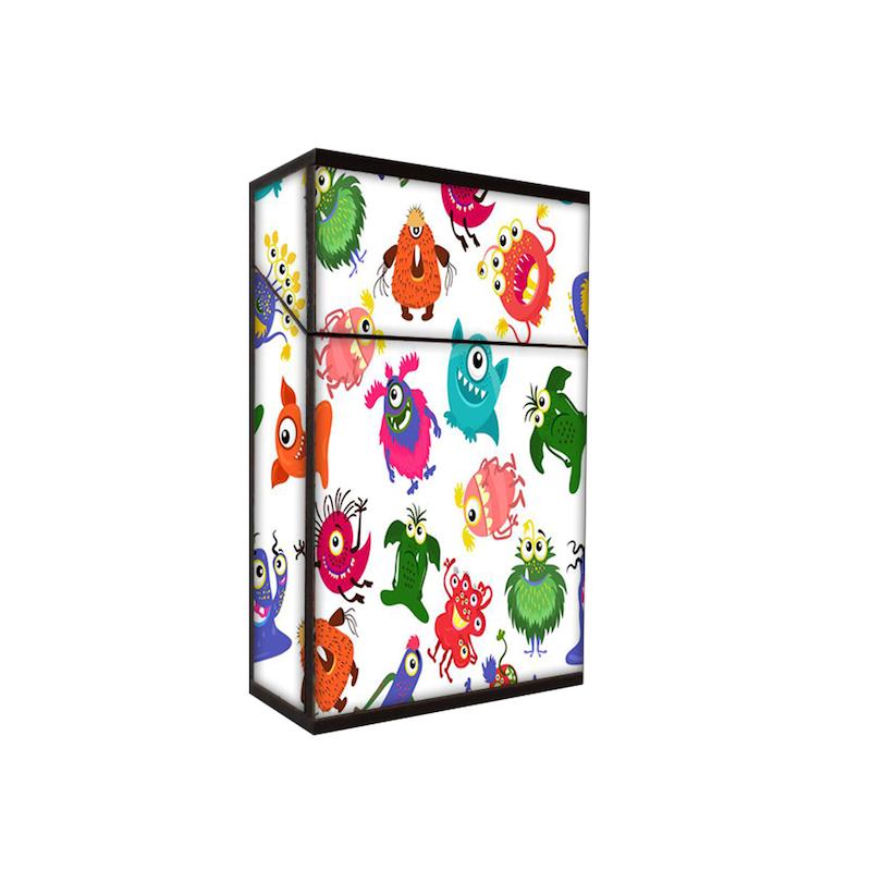 جعبه سیگار طرح کارخانه هیولاها کد 518