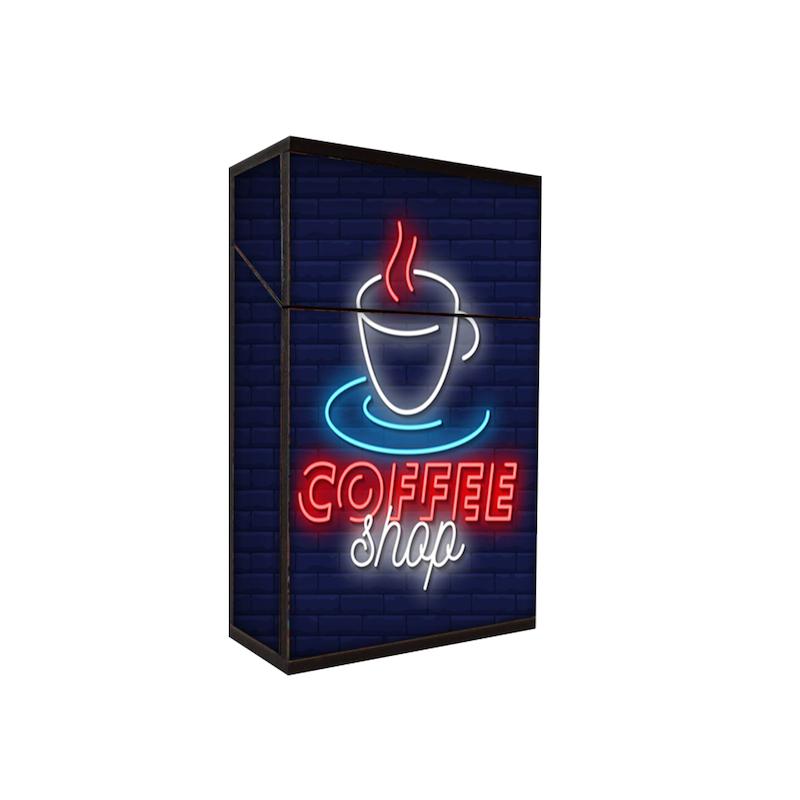جعبه سیگار طرح coffee کد 527