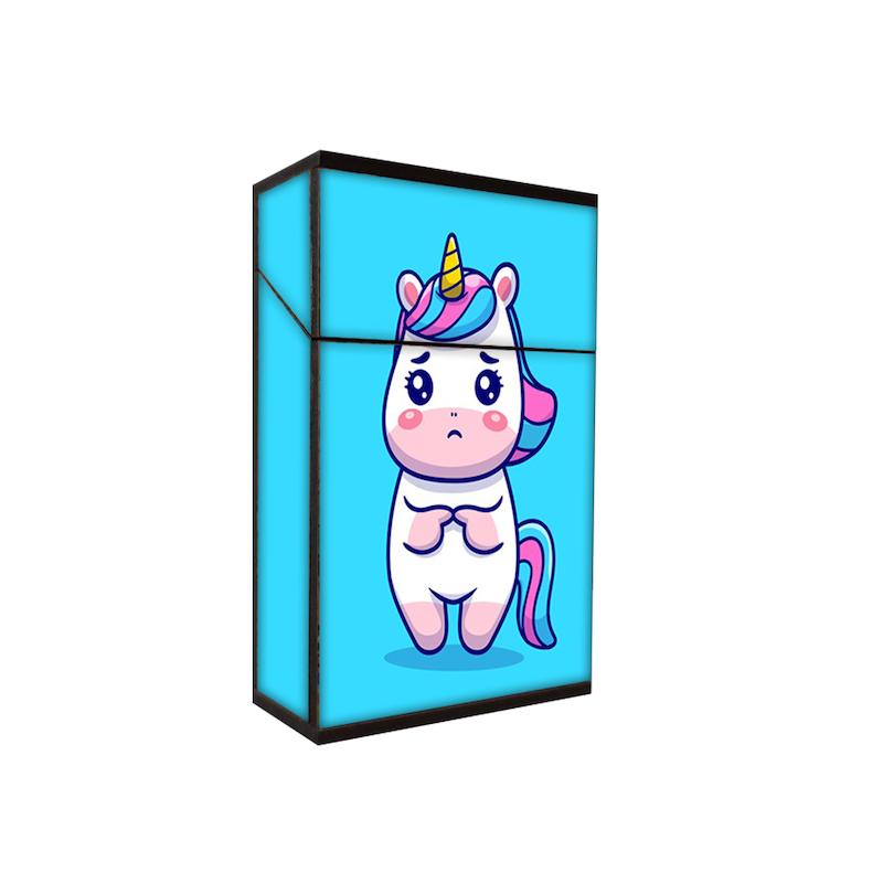 جعبه سیگار طرح تک شاخ کد 535