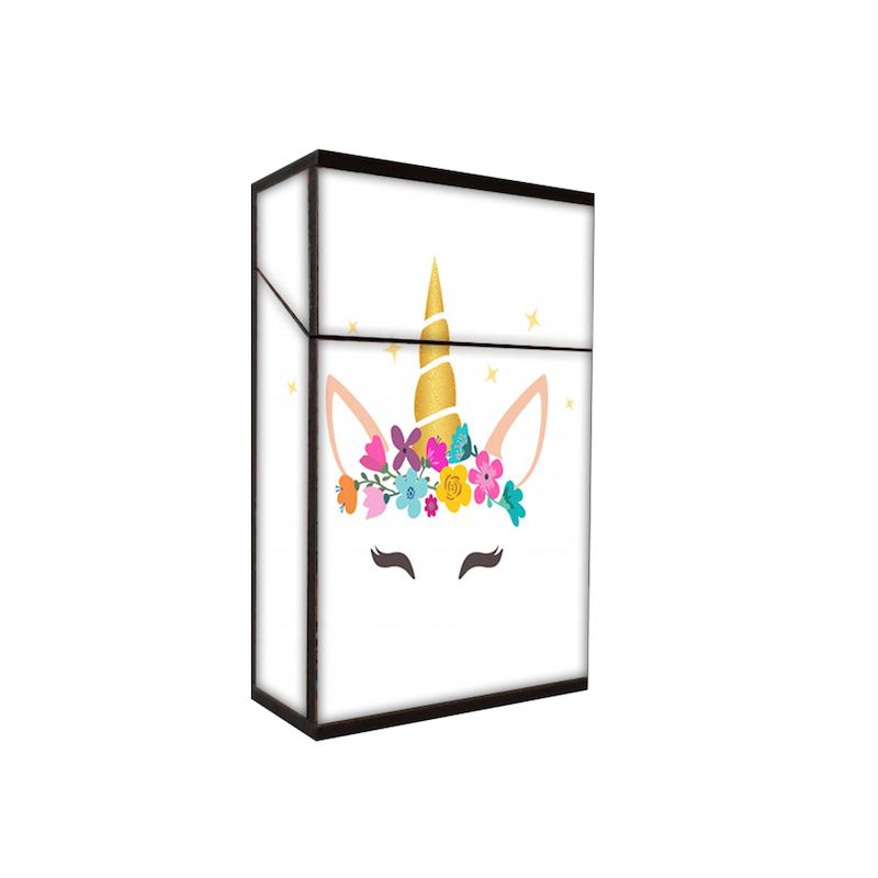 جعبه سیگار طرح تک شاخ کد 541