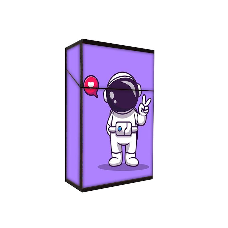 جعبه سیگار طرح فضانورد کد 552
