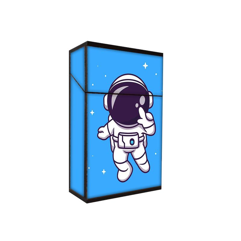 جعبه سیگار طرح فضانورد کد 553