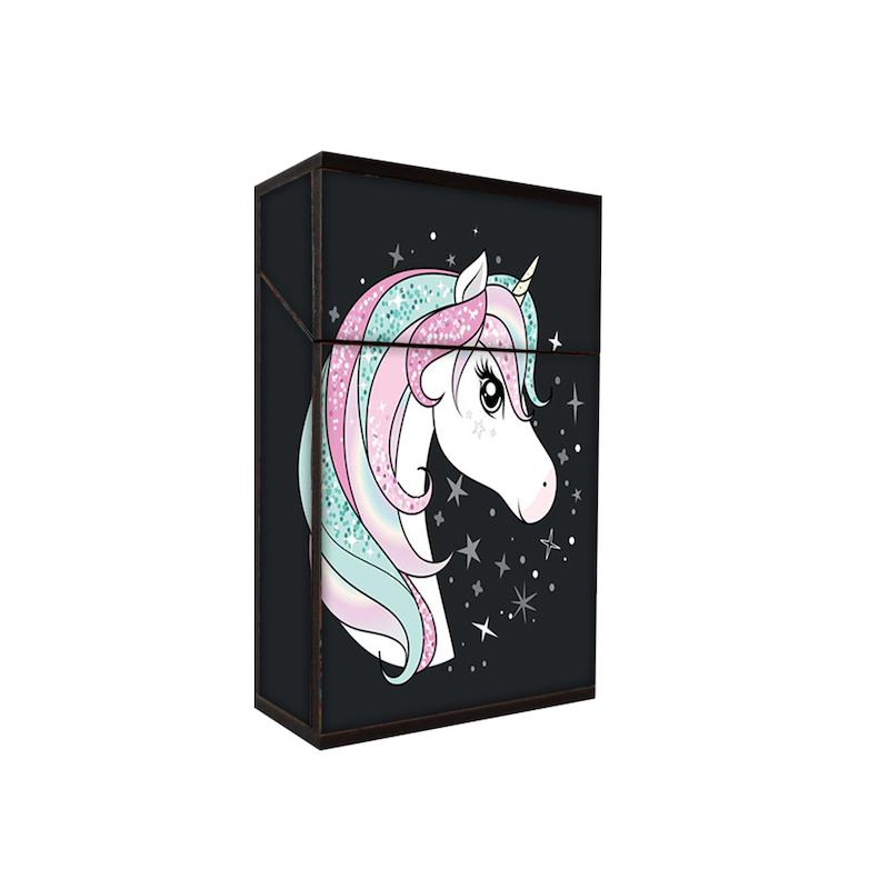 جعبه سیگار طرح یونیکورن کد 569