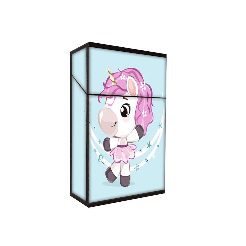 جعبه سیگار طرح اسب تک شاخ کد 571