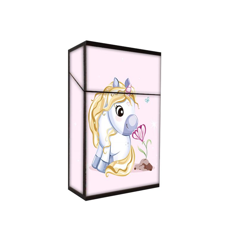 جعبه سیگار طرح اسب تک شاخ کد 573