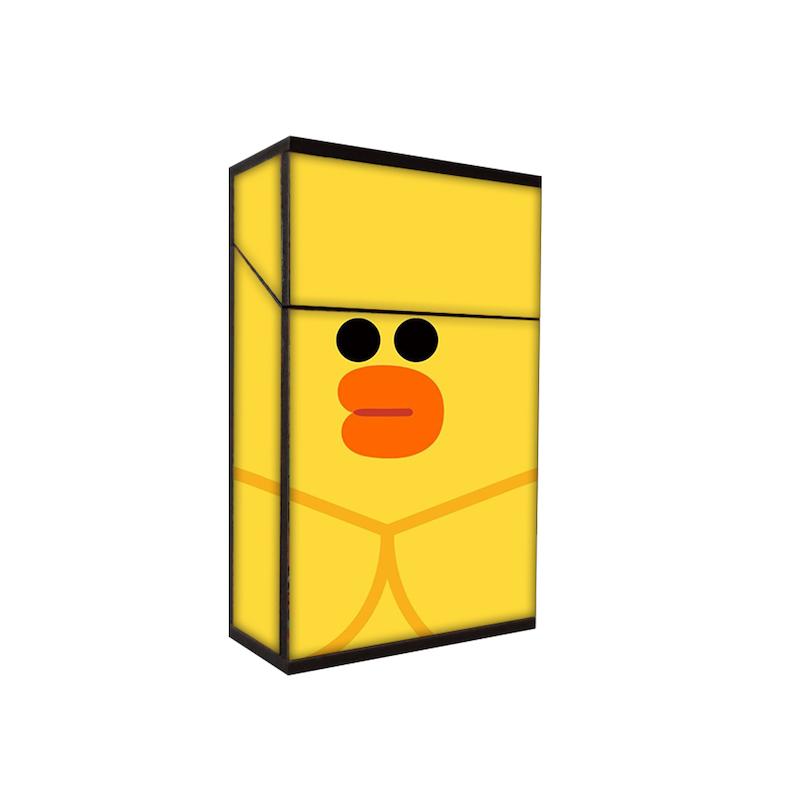 جعبه سیگار طرح جوجه بامزه کد 596