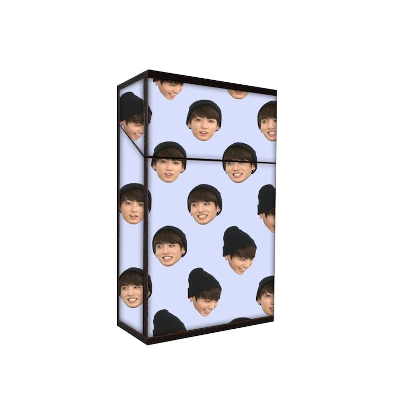 جعبه سیگار طرح بی تی اس کد 603