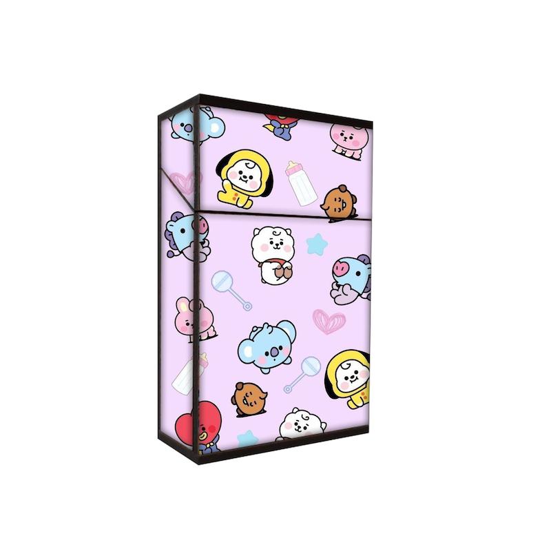 جعبه سیگار طرح بی تی اس کد 610