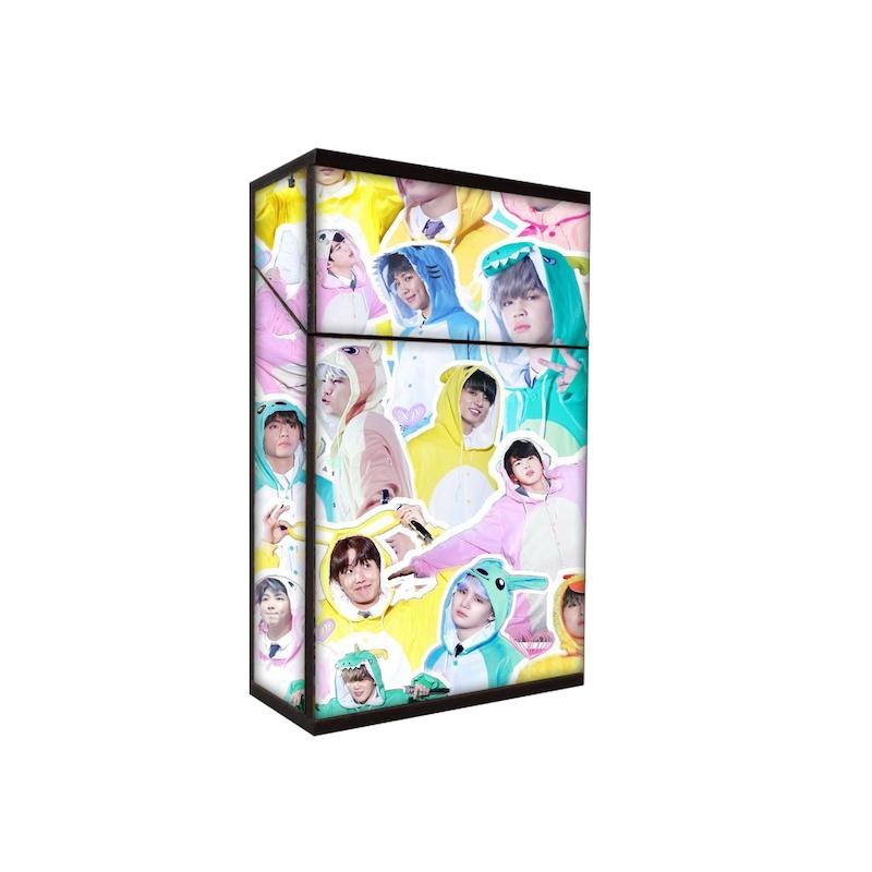 جعبه سیگار طرح بی تی اس کد 618