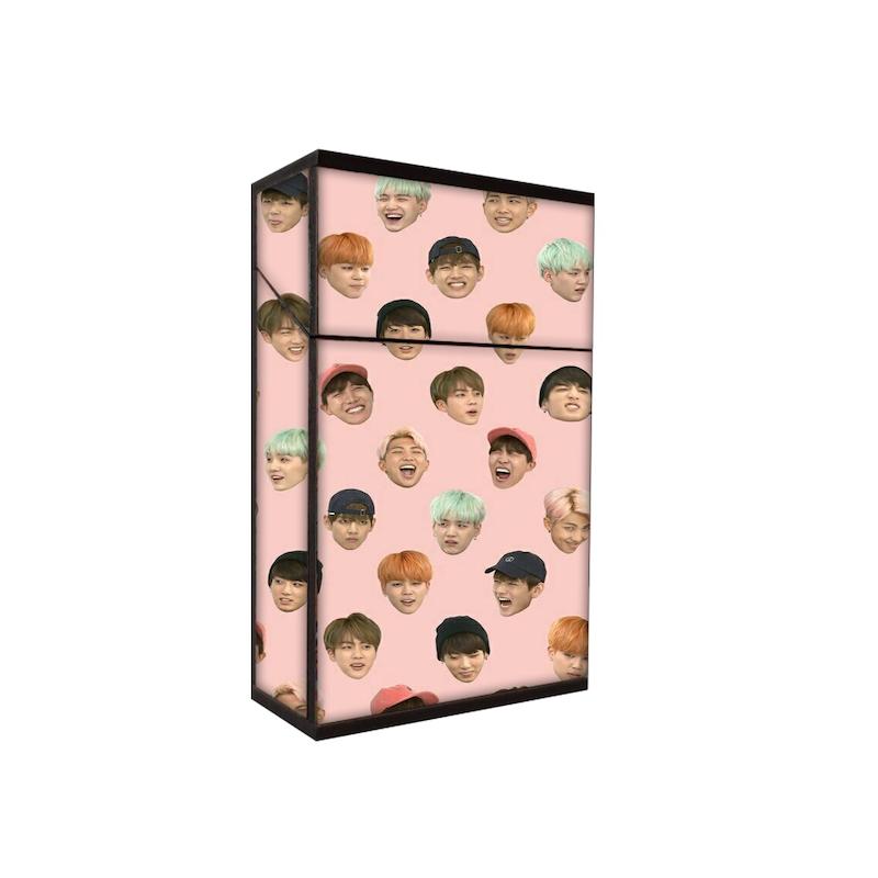 جعبه سیگار طرح بی تی اس کد 638