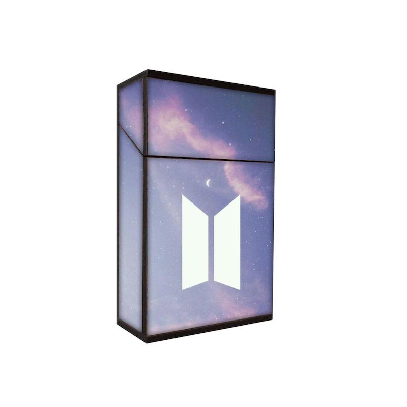 جعبه سیگار طرح بی تی اس کد 646