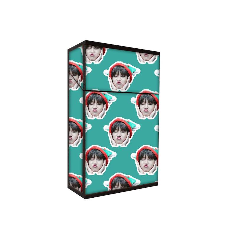 جعبه سیگار طرح بی تی اس کد 657