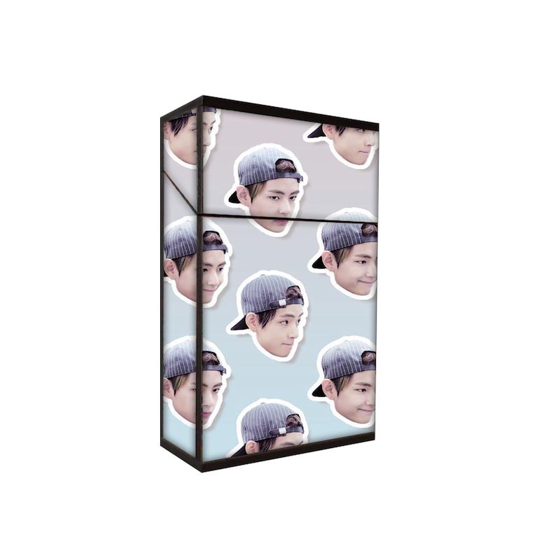 جعبه سیگار طرح بی تی اس کد 663