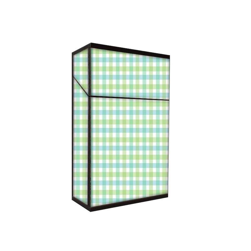 جعبه سیگار طرح چهارخونه کد 720