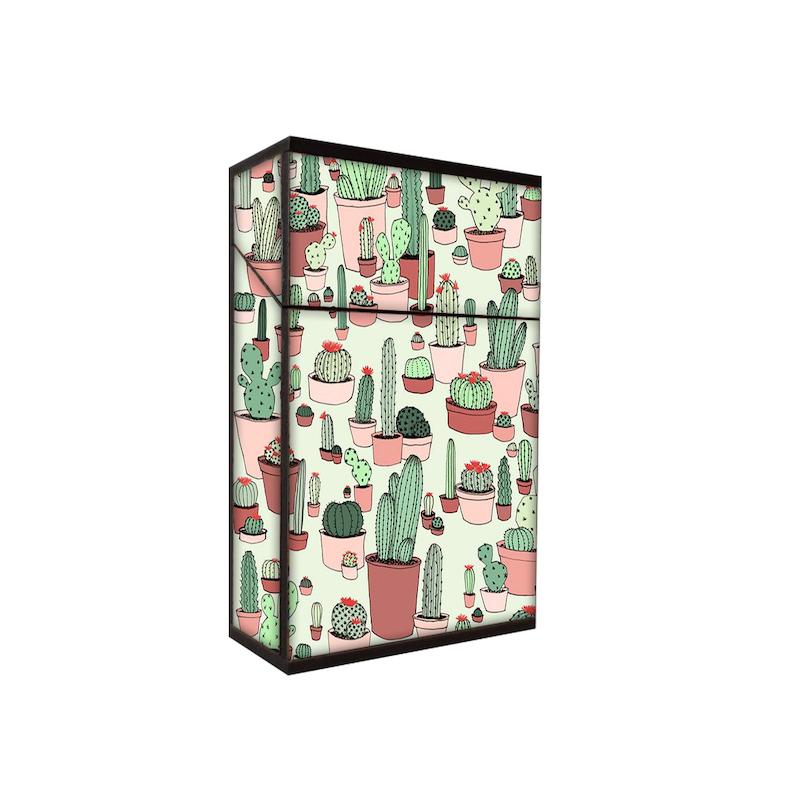 جعبه سیگار طرح کاکتوس کد 732