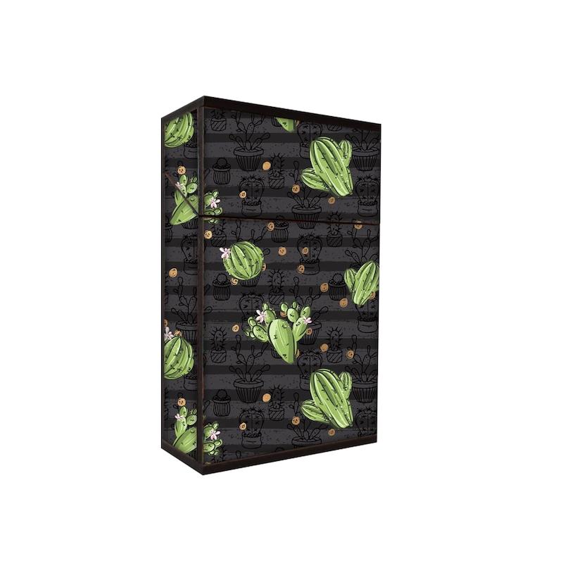 جعبه سیگار طرح کاکتوس کد 743