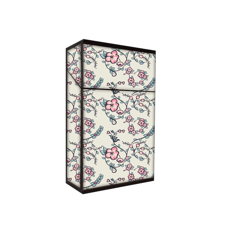 جعبه سیگار طرح گل کد 753
