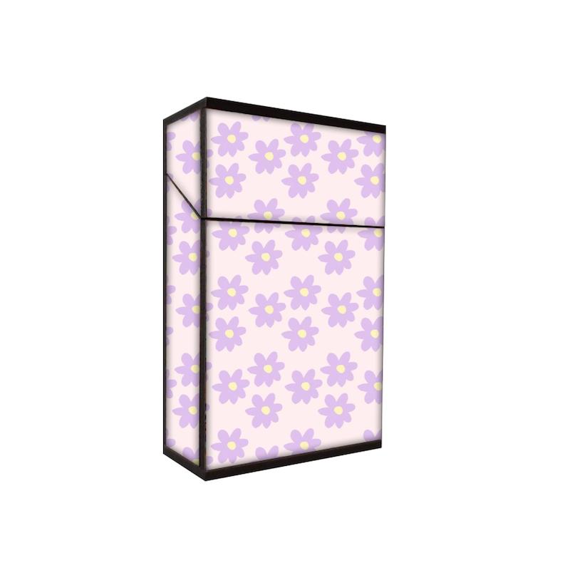 جعبه سیگار طرح گل کد 755