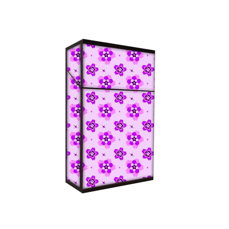 جعبه سیگار طرح گل کد 757