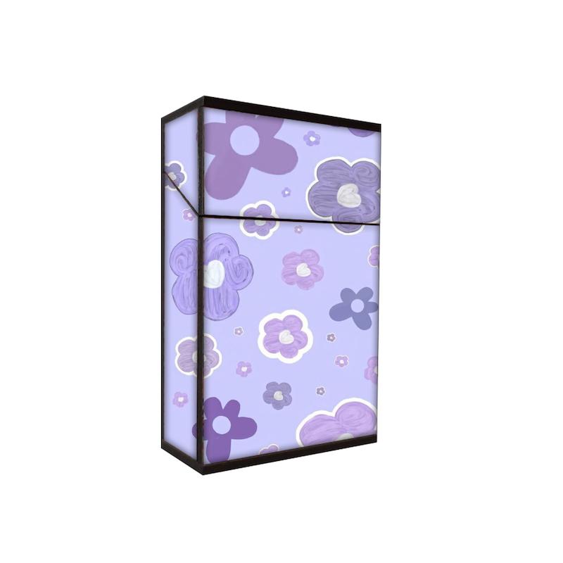 جعبه سیگار طرح گل کد 758