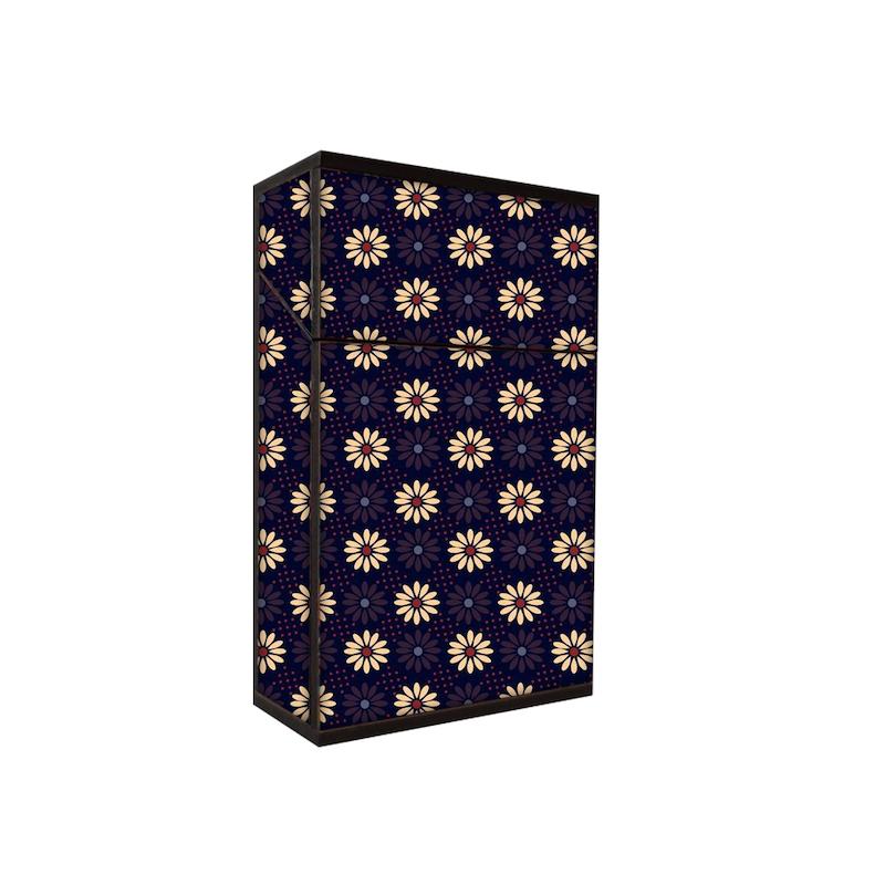 جعبه سیگار طرح گل کد 759