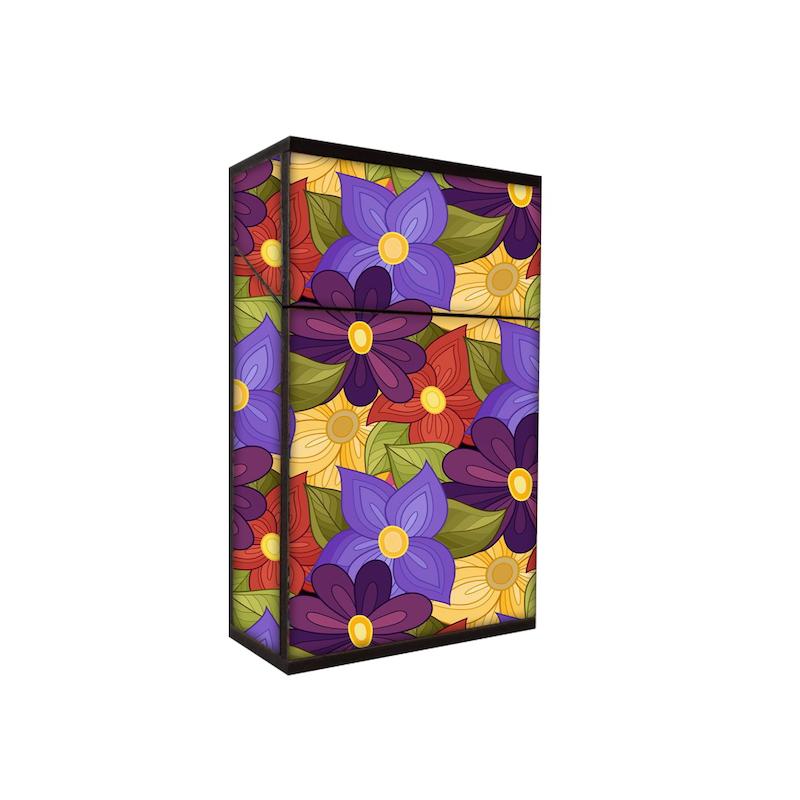 جعبه سیگار طرح گل کد 778