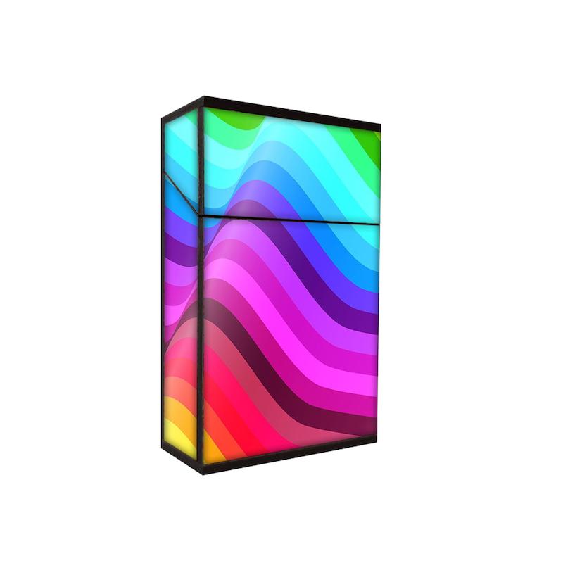 جعبه سیگار طرح رنگی کد 783