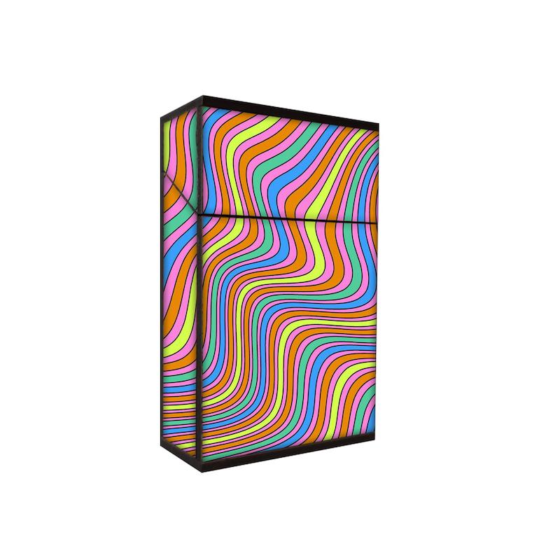 جعبه سیگار طرح رنگی کد 784