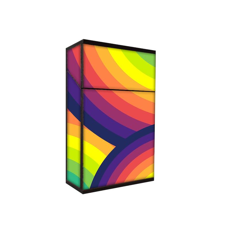 جعبه سیگار طرح رنگی کد 790