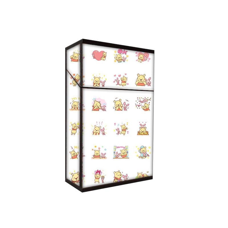 جعبه سیگار طرح خرس پوو کد 1008