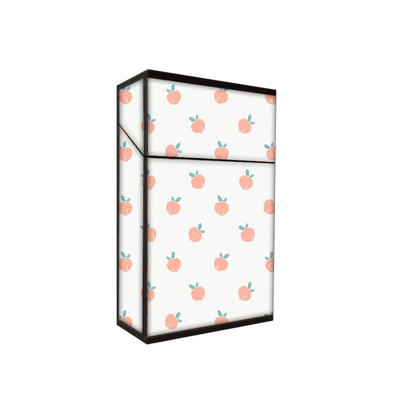 جعبه سیگار طرح هلو کد 1028