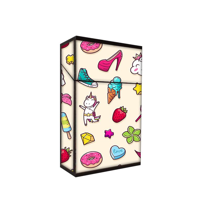 جعبه سیگار طرح یونیکورن کد 1029
