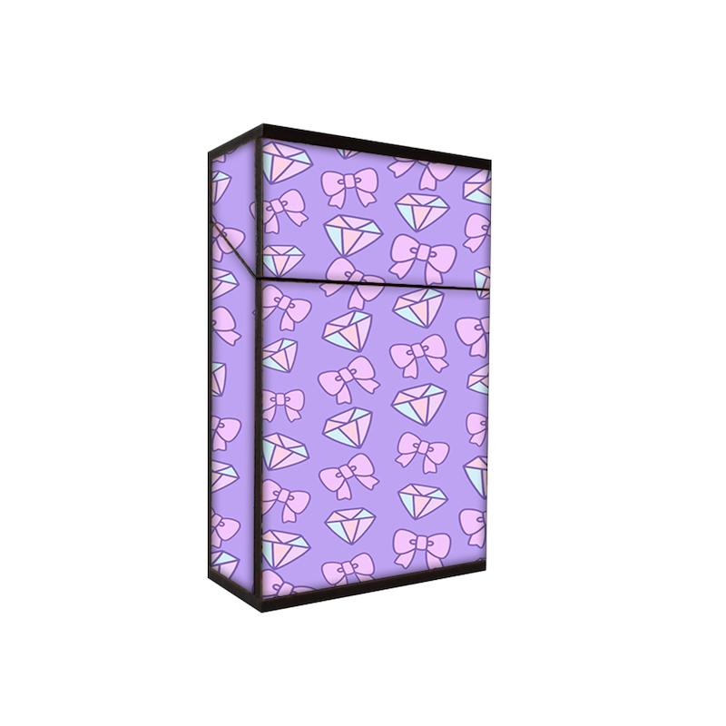 جعبه سیگار طرح الماس کد 1030