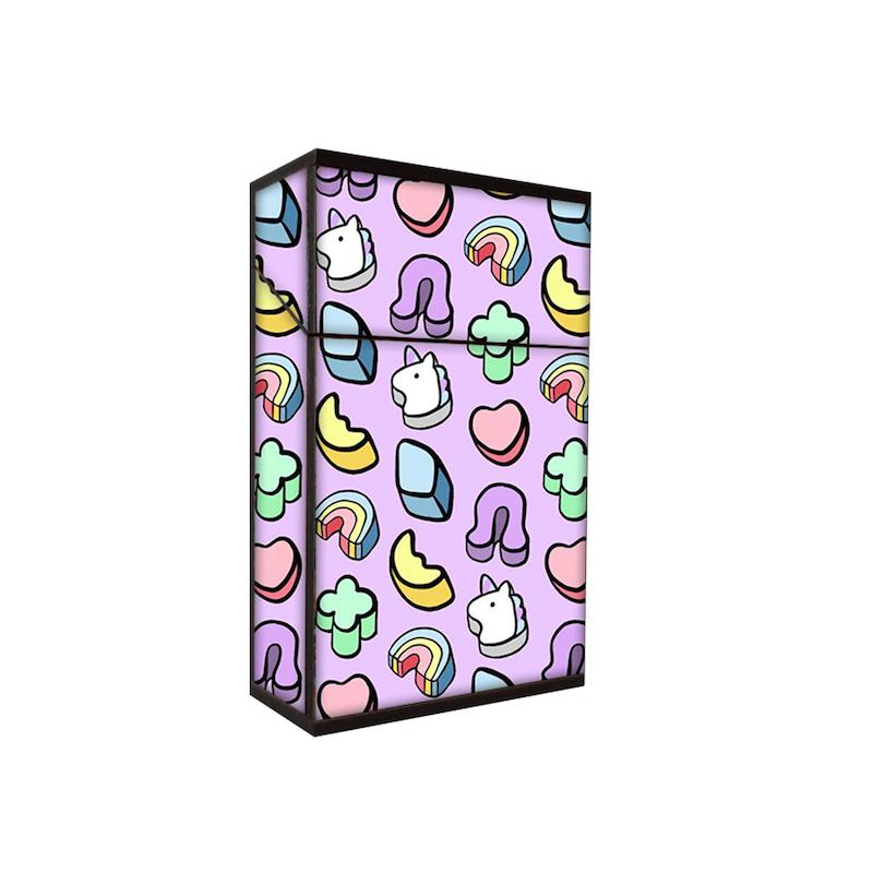 جعبه سیگار طرح تک شاخ کد 1032