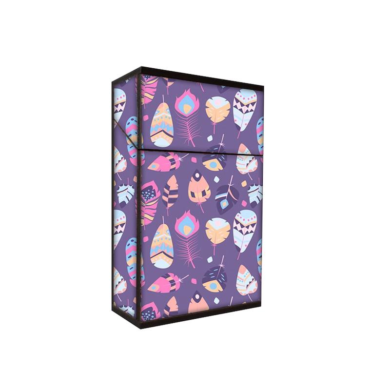 جعبه سیگار طرح پر ها کد 1034