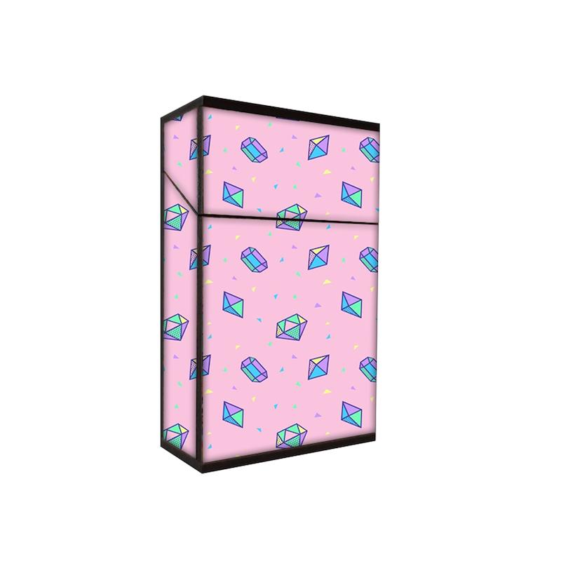 جعبه سیگار طرح الماس کد 1049