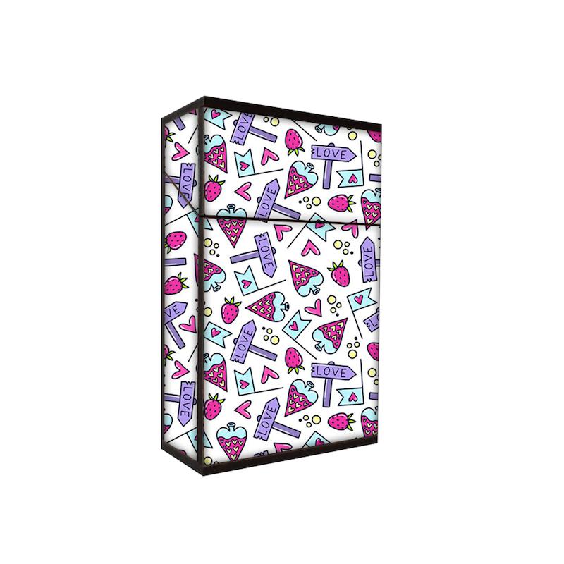 جعبه سیگار طرح love کد 1074