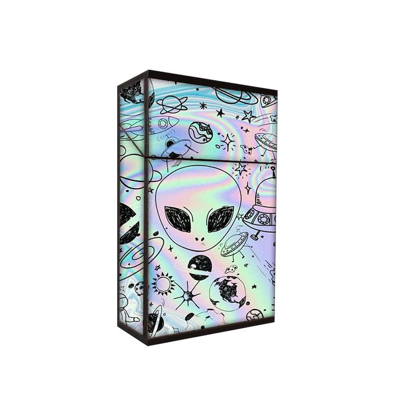 جعبه سیگار طرح آدم فضایی کد 1075