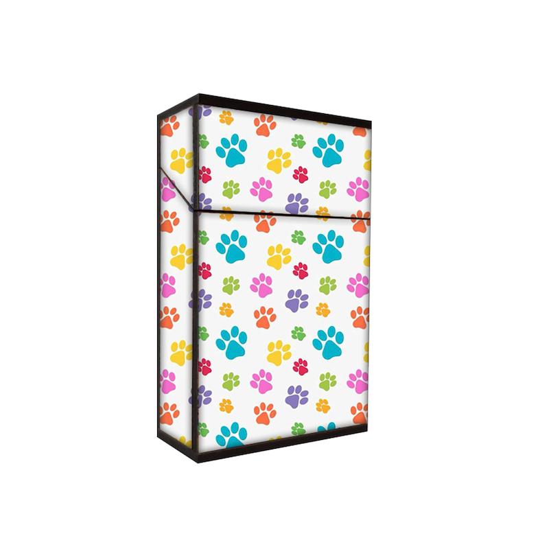 جعبه سیگار طرح ردپا سگ کد 1082