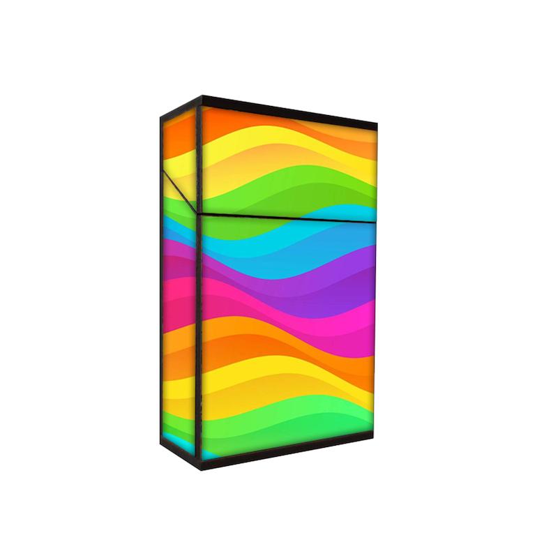 جعبه سیگار طرح رنگی کد 1086