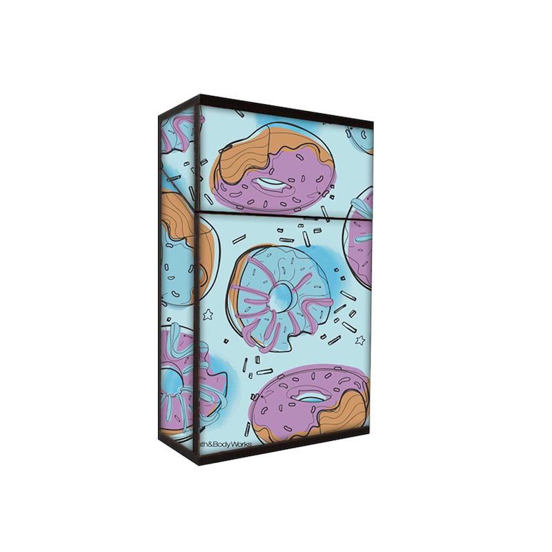 جعبه سیگار طرح دونات کد 1097