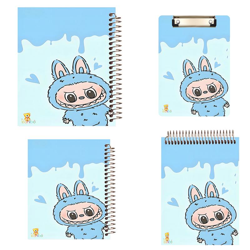 ست تخته شاسی، دفتر نقاشی، شطرنجی و مشق 100 برگ طرح لبوبو کد 2705